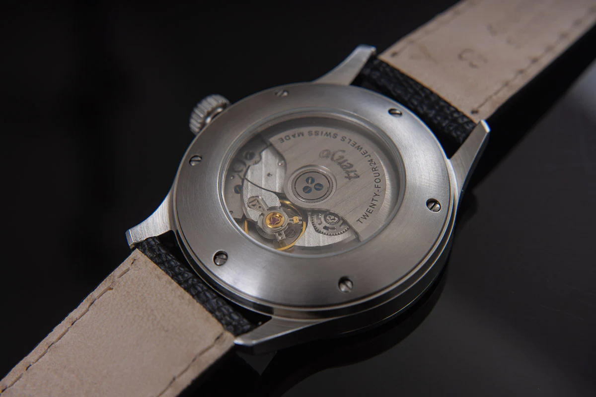 trenyo Freehand Double Guilloche dial with 925 silver thumbnail 2