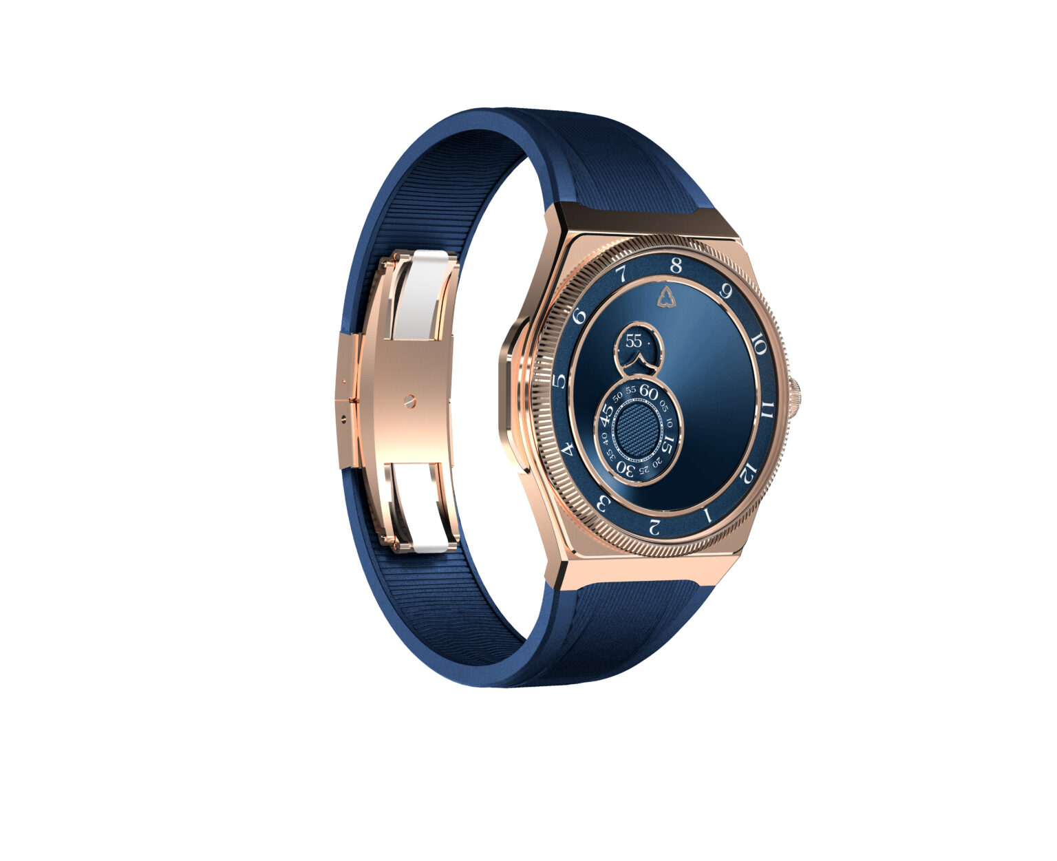 Trente-Deux Sunray Blue Rose Gold