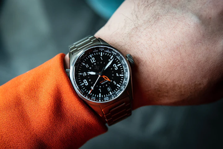 Balt-Pilot Worldtimer Stealth Black thumbnail 2