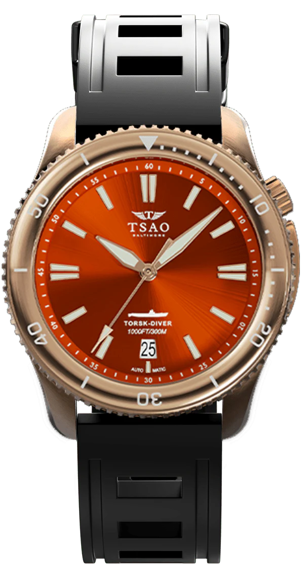 BRONZE TORSK-DIVER - CAMDEN ORANGE