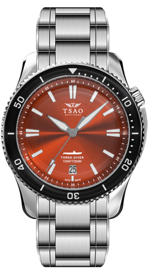 STEEL TORSK-DIVER - CAMDEN ORANGE thumbnail 2