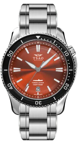 STEEL TORSK-DIVER - CAMDEN ORANGE