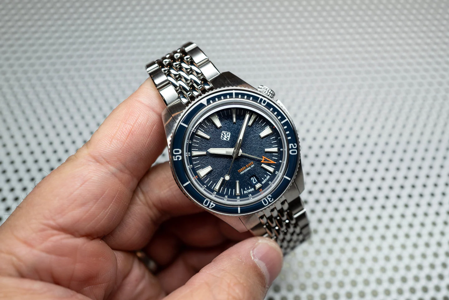 Steel Torsk-Diver Pro GMT 39 - Midnight Blue thumbnail 2