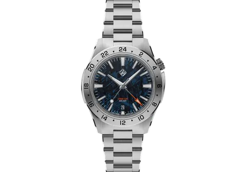 Steel Torsk GMT 39 - Cobalt Blue Meteorite