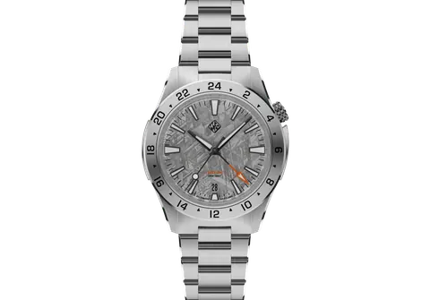 Steel Torsk GMT 39 - Natural Meteorite