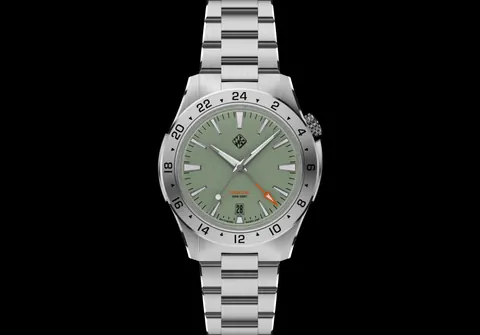 Steel Torsk GMT 39 Pastel Series - Olive Green