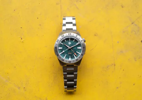 Steel Torsk GMT 39 - Teal Meteorite