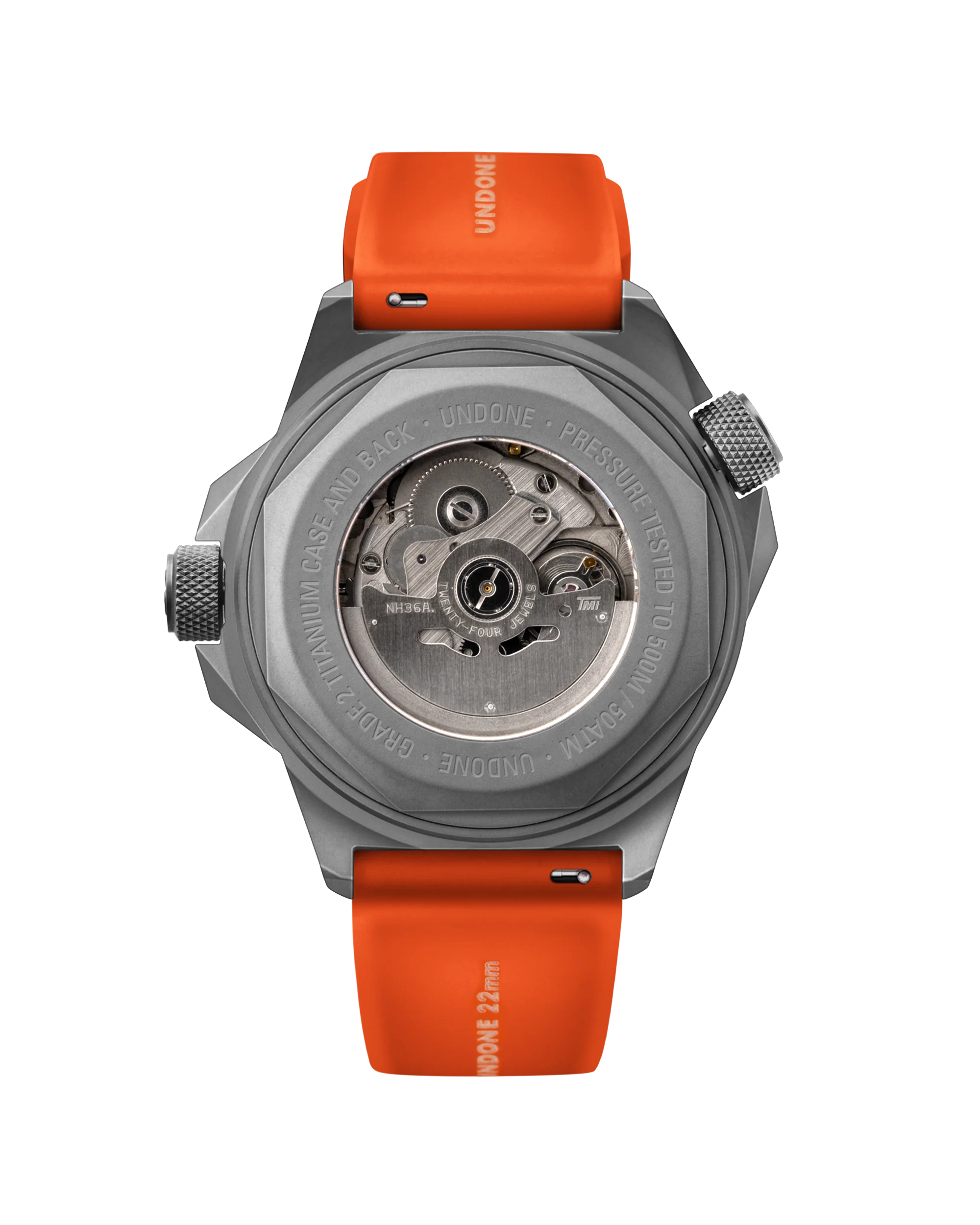 AquaLume Orange Rubber Automatic thumbnail 3