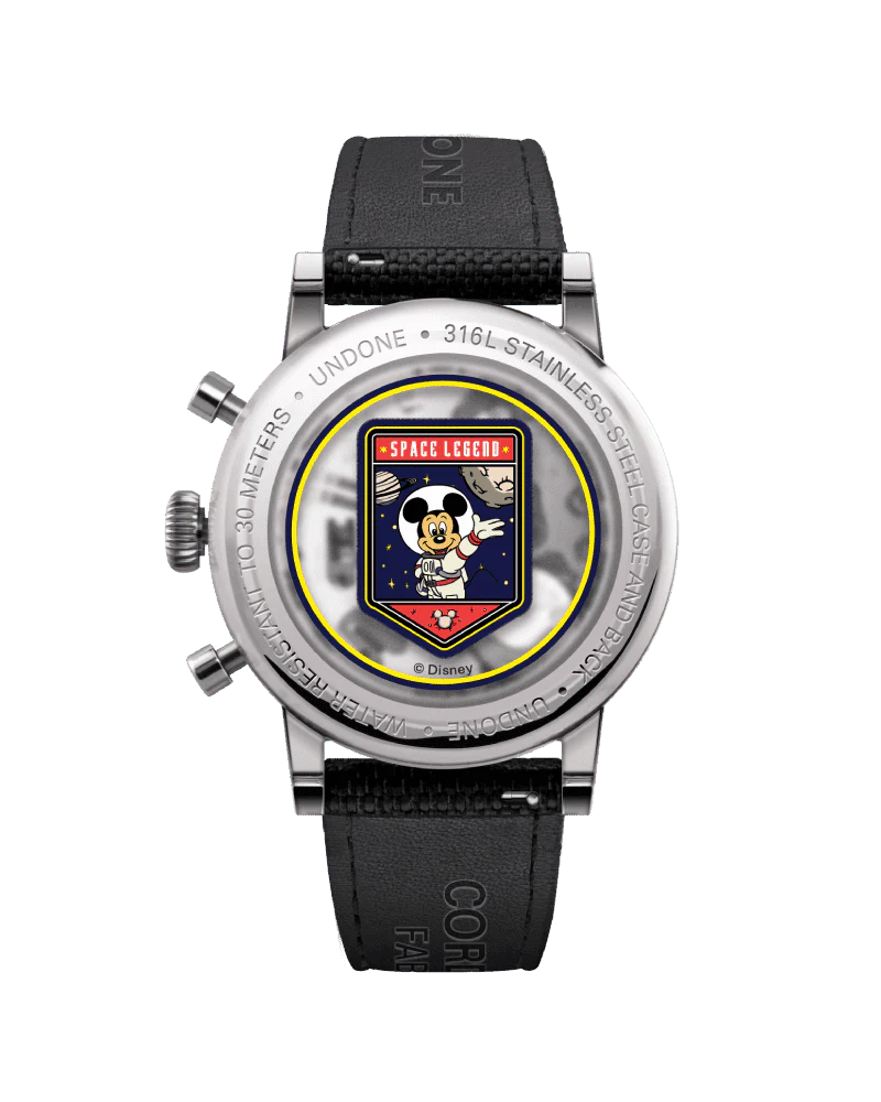 Undone Disney Space Legend Black Chronograph Customizable thumbnail 3