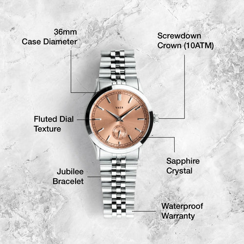 C1 Ceremony Salmon - 36mm Quartz thumbnail 2