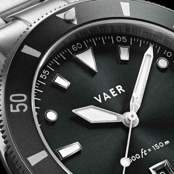 D4 Meridian Black Solar - 39mm USA selected view