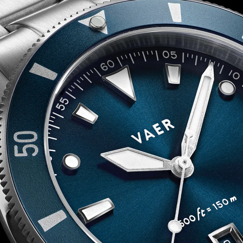 D4 Meridian Navy Matte Solar - 39mm USA selected view
