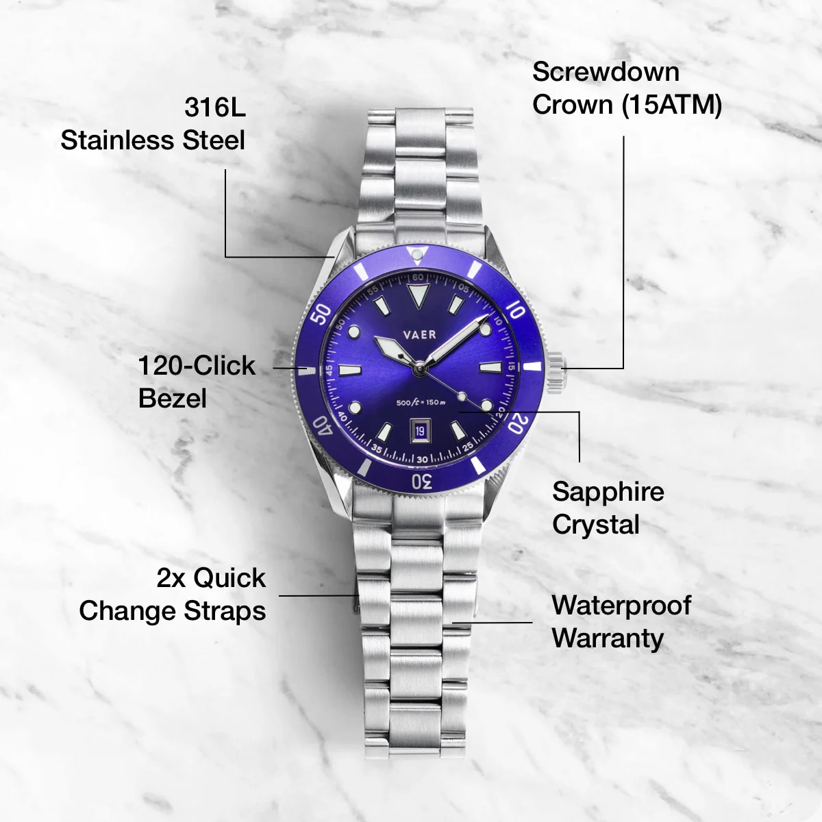 DS2 Meridian Purple - Quartz 39mm thumbnail 3