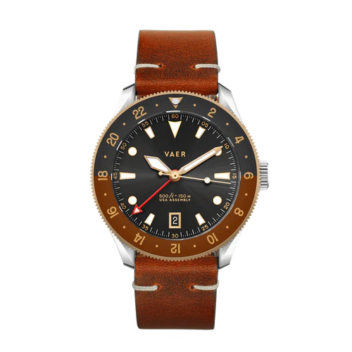 G2 Meridian Rootbeer GMT - 39mm USA thumbnail 2
