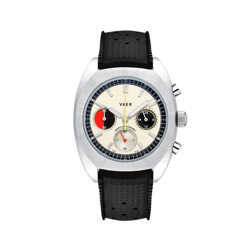 R1 Racing Chronograph Cream - 38mm USA thumbnail 2