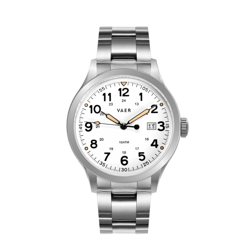 S5 Calendar Field White - 42mm Quartz thumbnail 2
