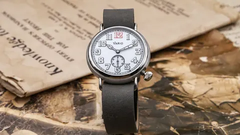 Vario 1918 Trench White Dial with White Lume Watch