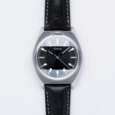 Vario Futurist Watch Sunburst Black Watch