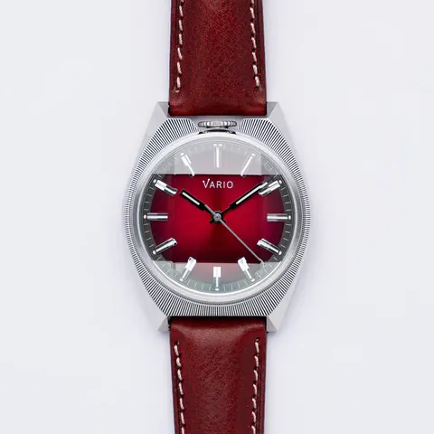 Vario Futurist Watch Sunburst Red Fume Watch