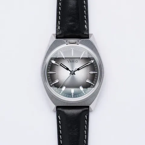 Vario Futurist Watch Sunburst Silver Fume Watch