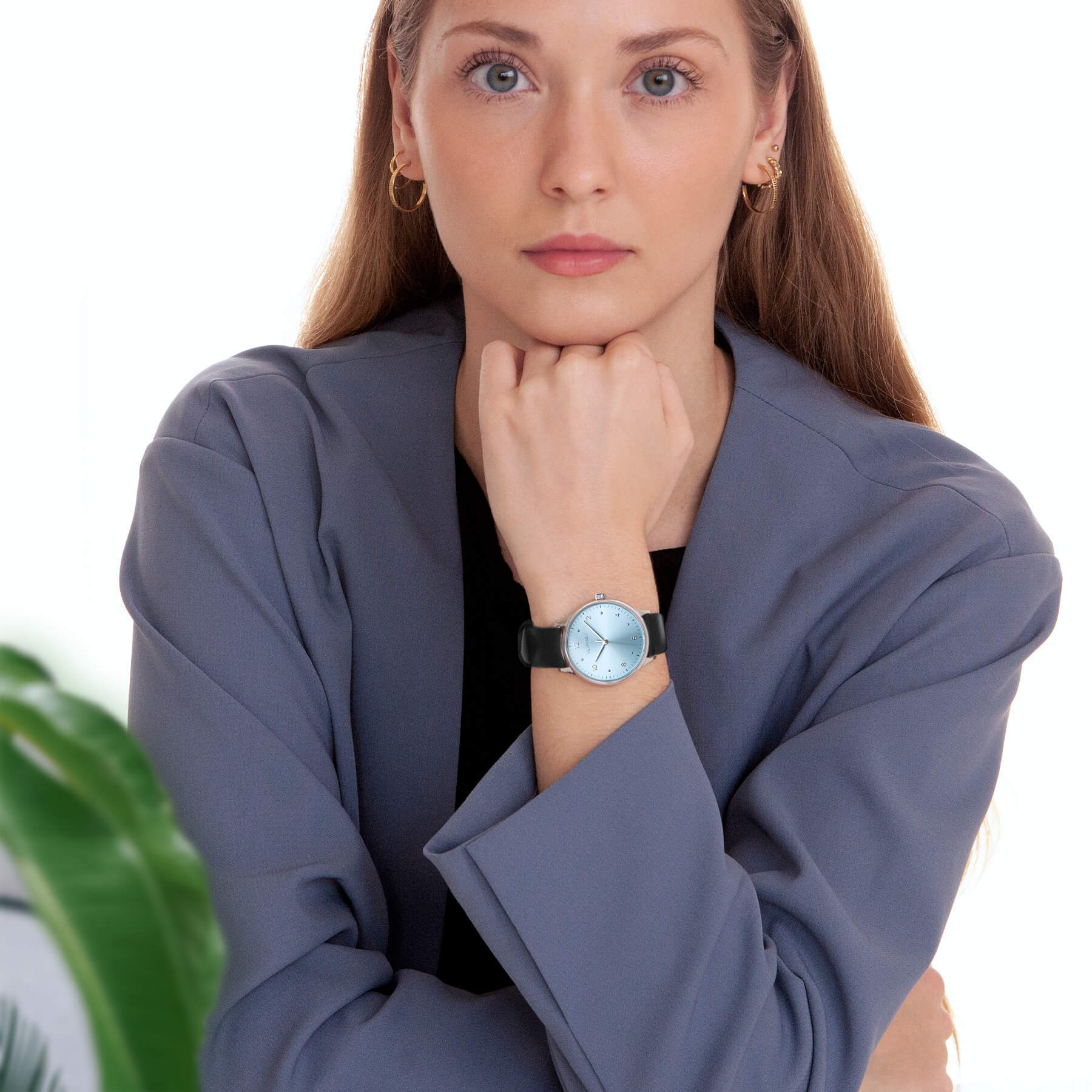 Petite | Royal blue | black strap thumbnail 2