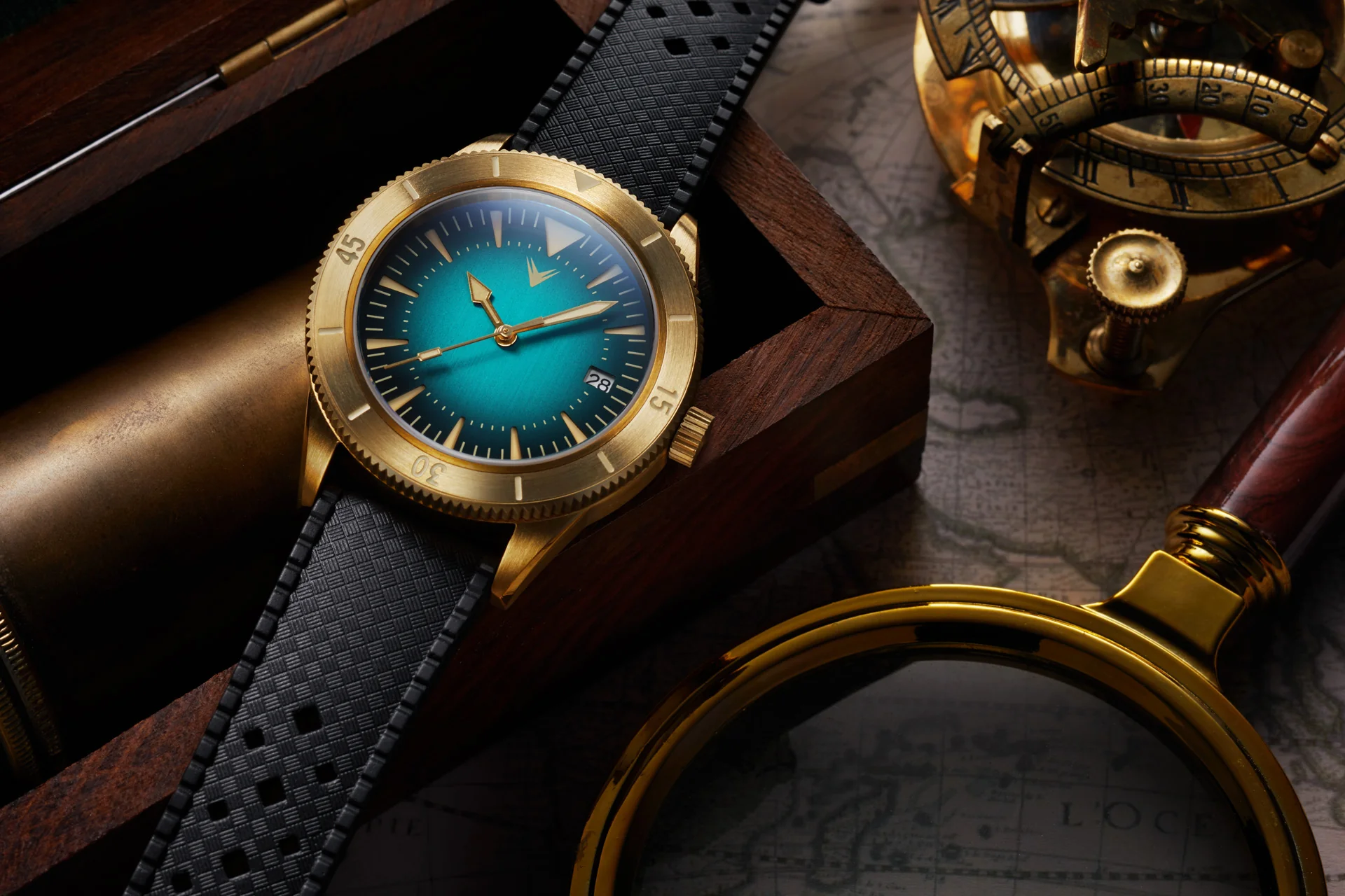 Mori 2 300m Brass Diver M-5 thumbnail 2