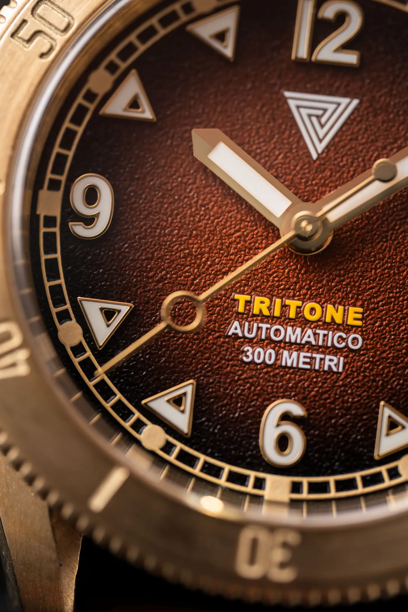 Vertigo Tritone Bronzo Roccia Rossa thumbnail 2