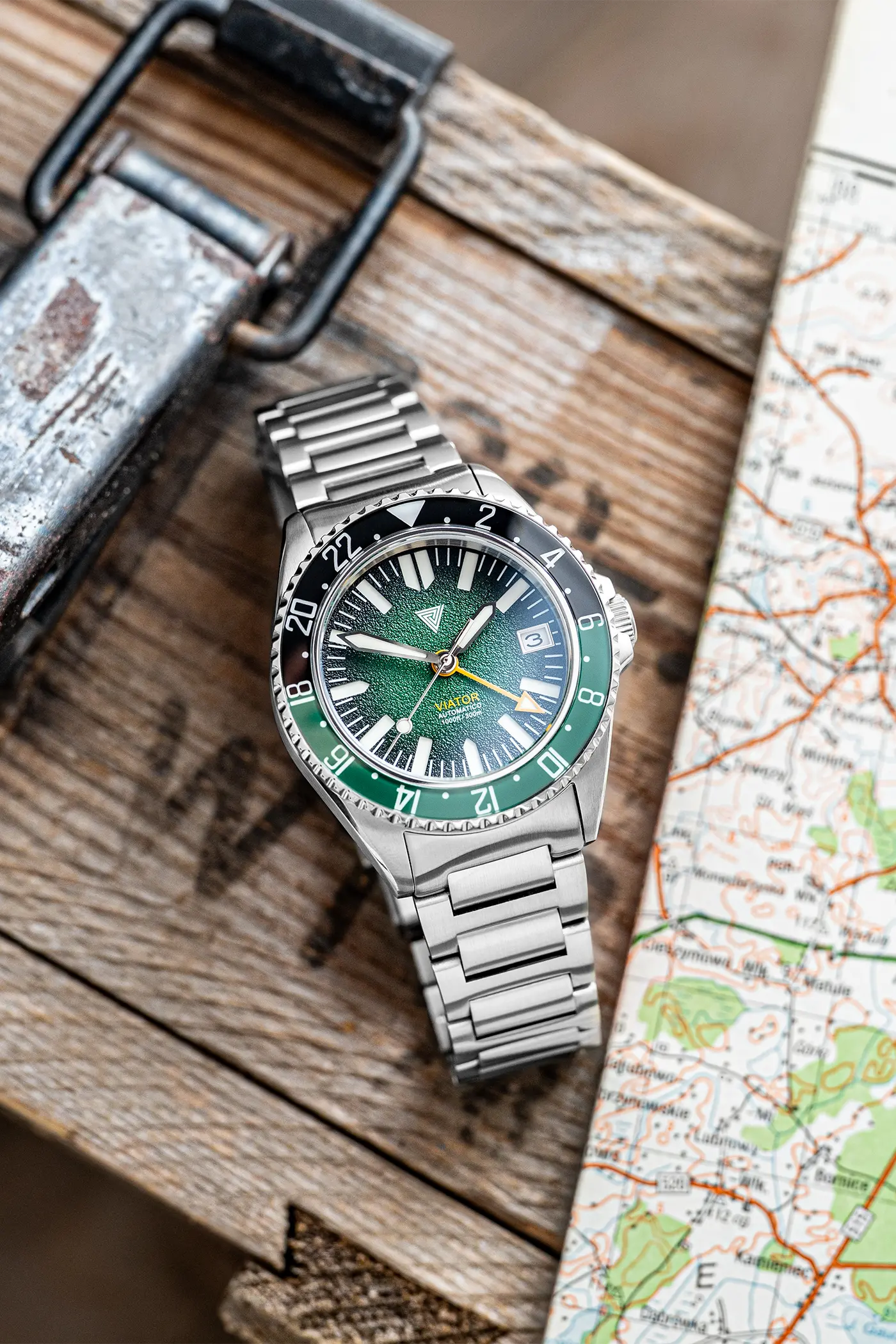 Vertigo Viator GMT Il Verde thumbnail 4