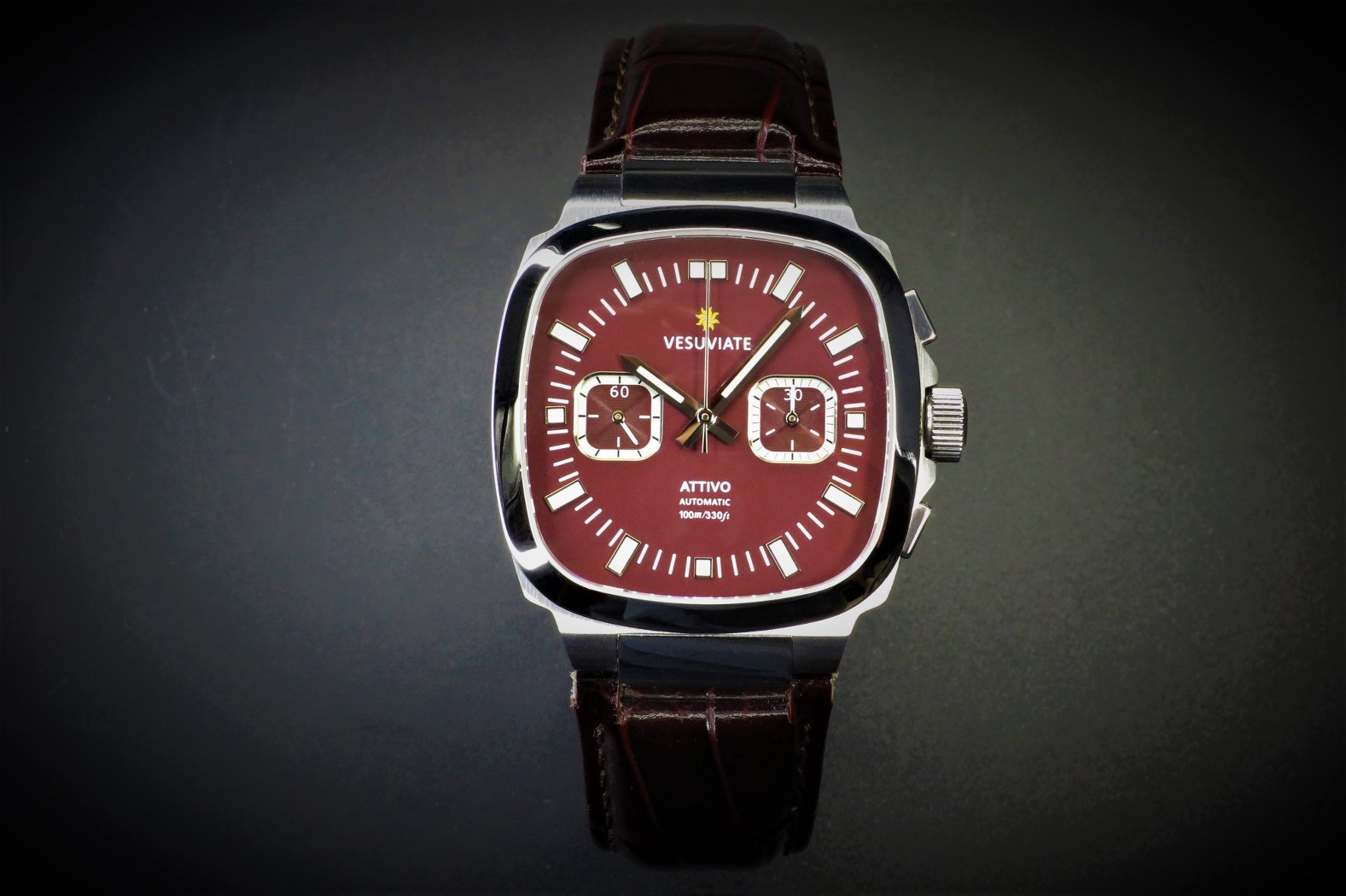 Attivo-Chrono Maroon Brown thumbnail 2