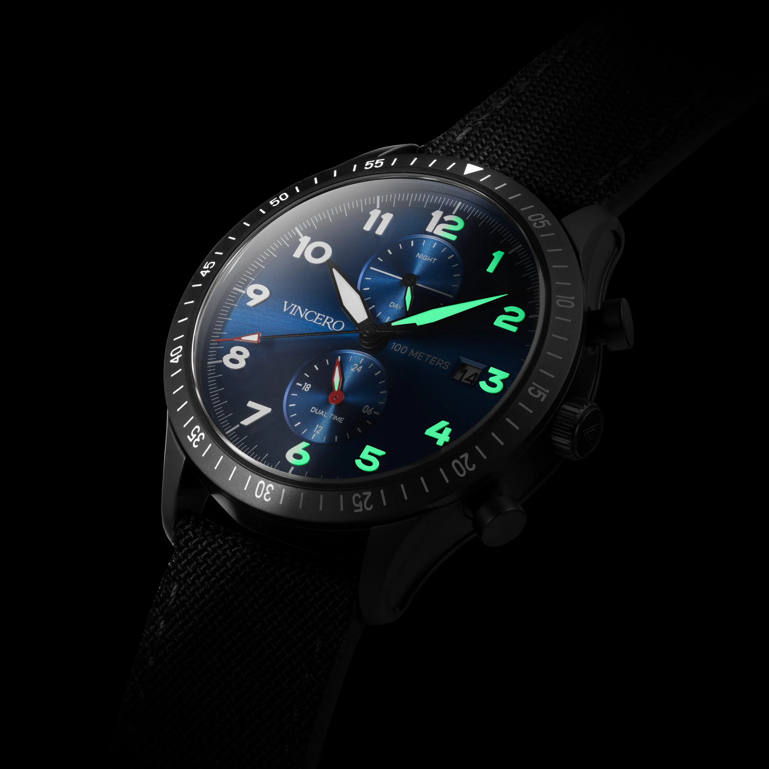 The Altitude - Matte Black/Cobalt thumbnail 2