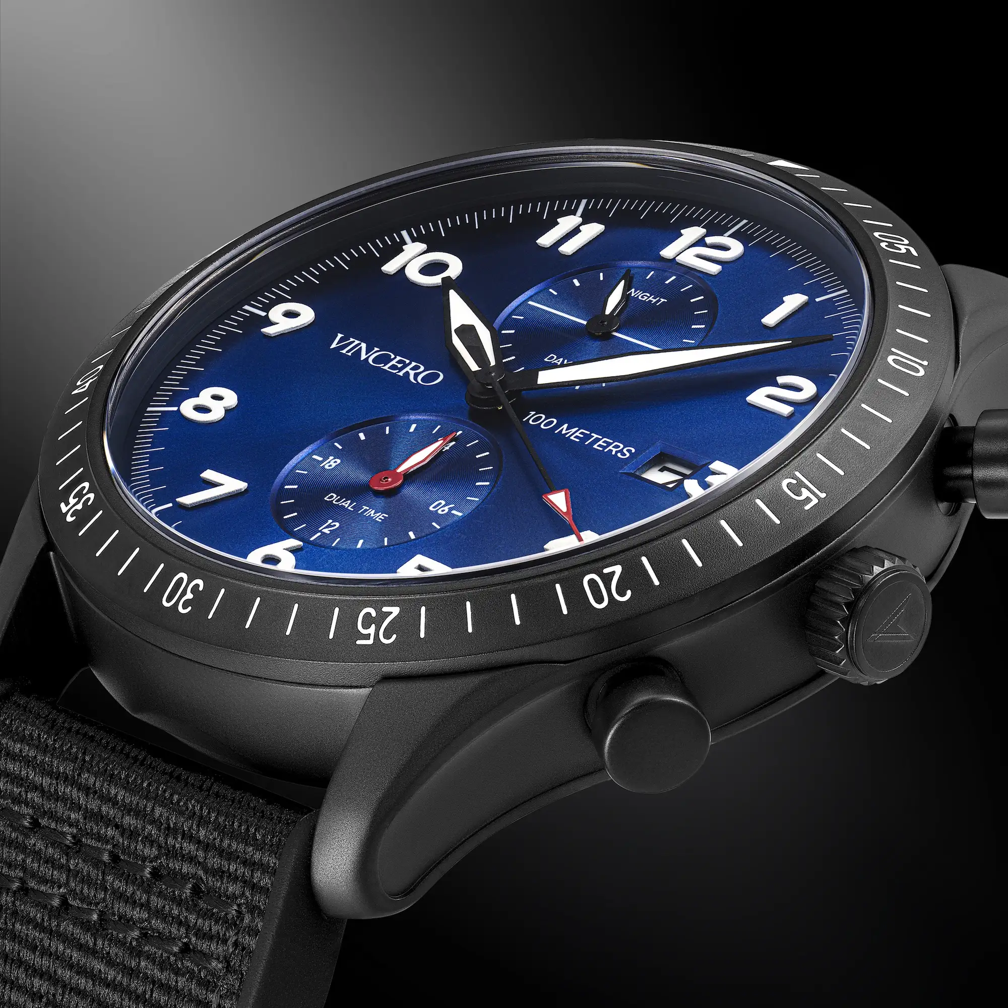 The Altitude - Matte Black/Cobalt thumbnail 4