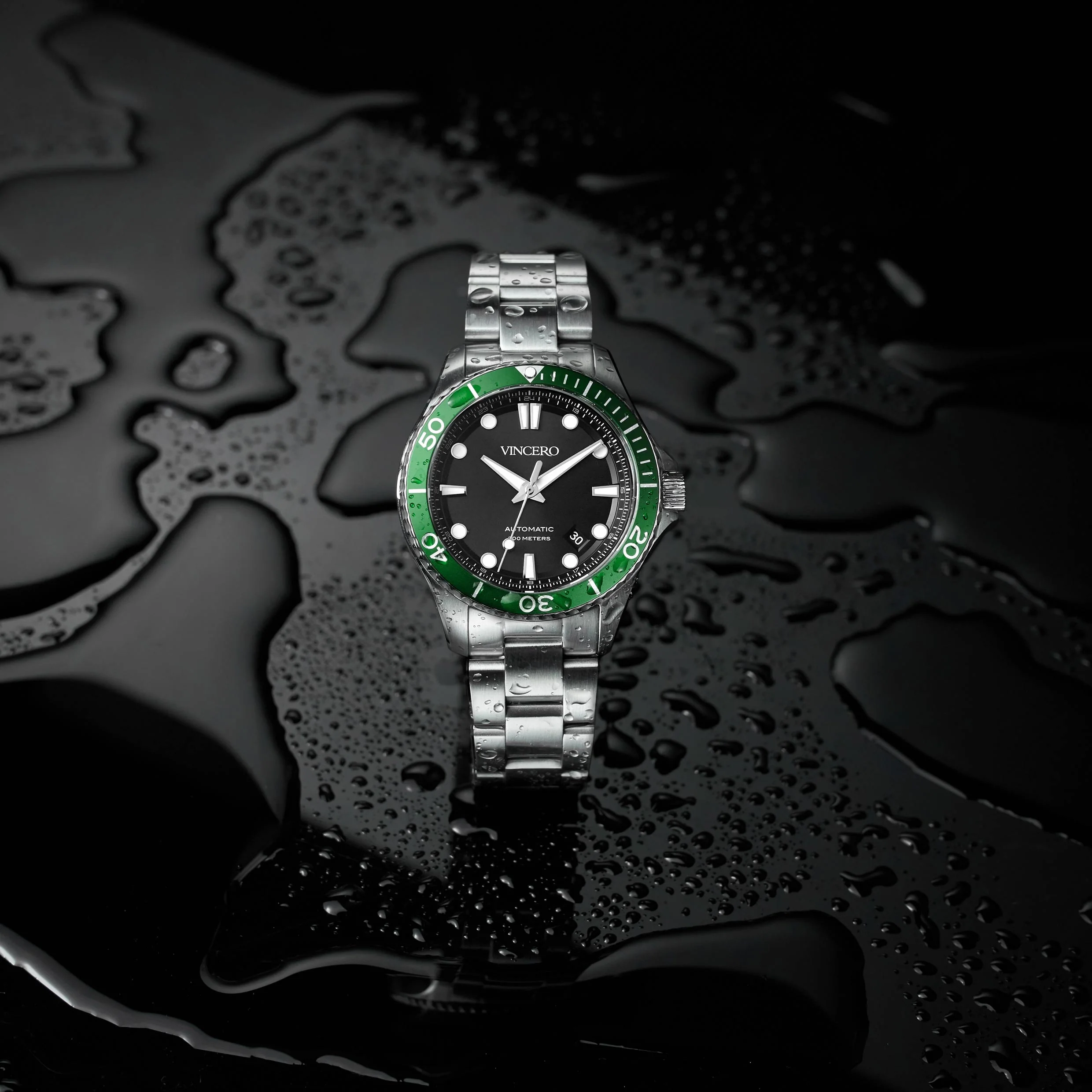 The Argo Automatic - Green/Silver thumbnail 2