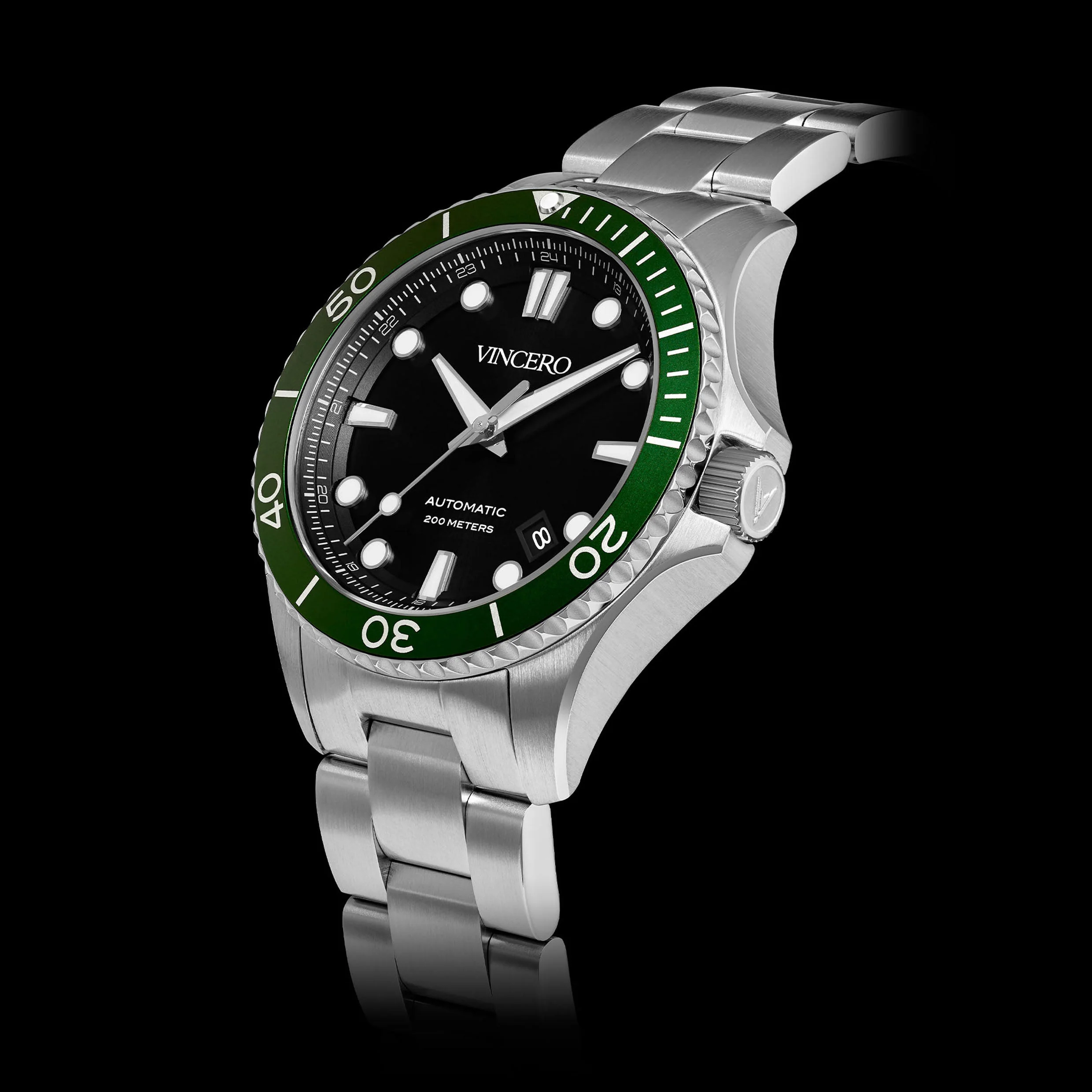 The Argo Automatic - Green/Silver thumbnail 3