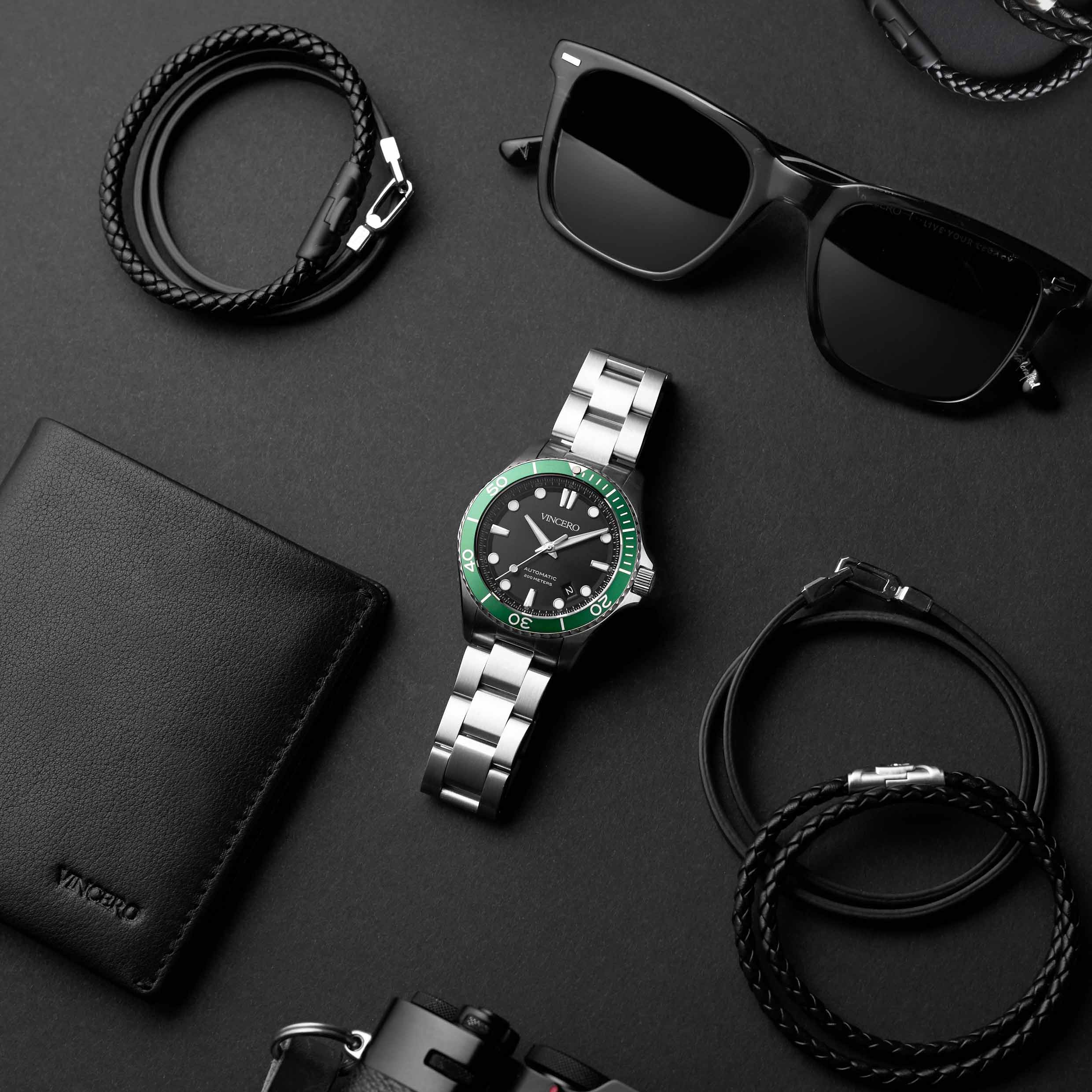 The Argo Automatic - Green/Silver thumbnail 4