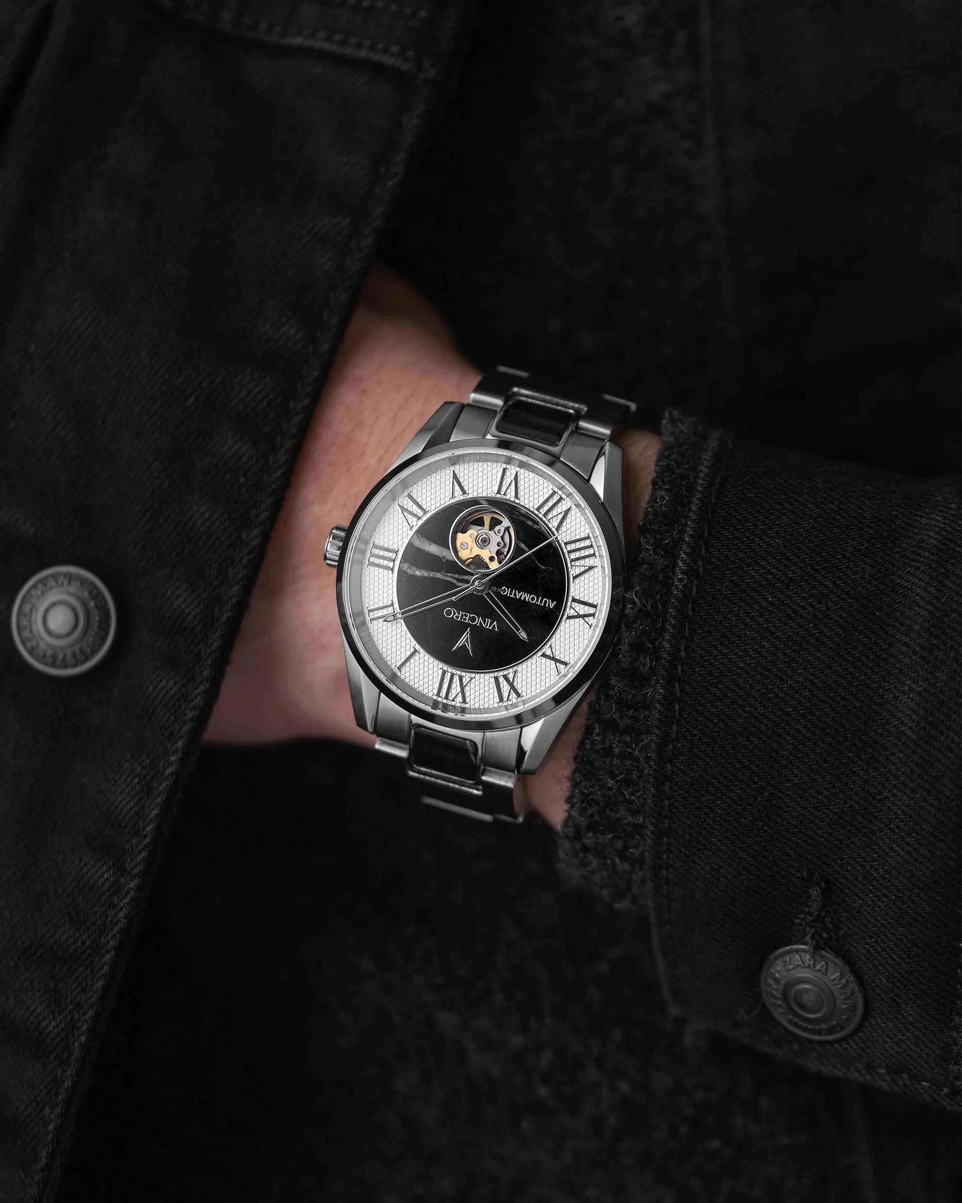 Marble Automatic - Silver Nero thumbnail 4