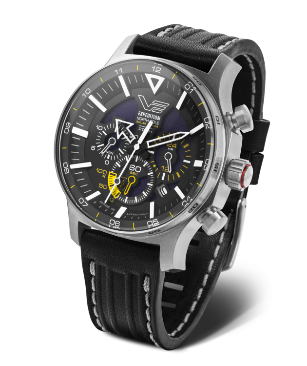 Expedition North Pole Solar Power Chronograph Polar Poppy VR42-595A732 thumbnail 2
