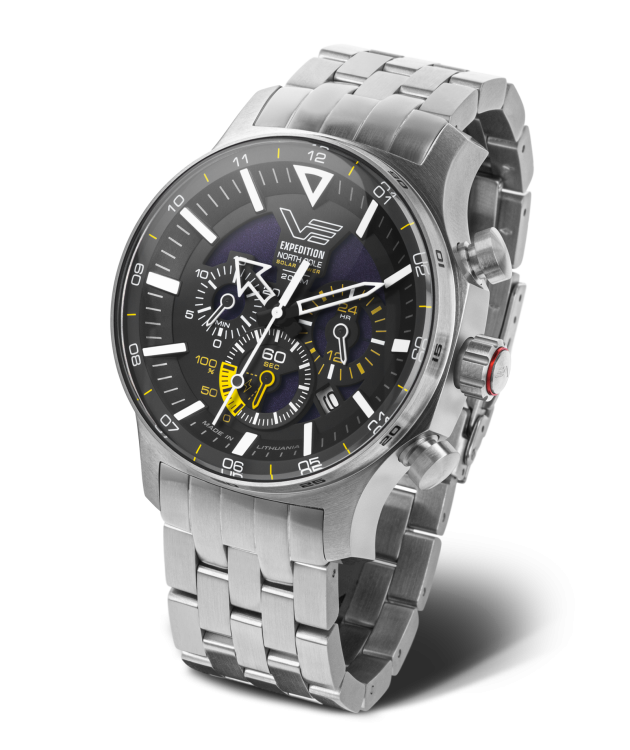 Expedition North Pole Solar Power Chronograph Polar Poppy VR42-595A732 thumbnail 3