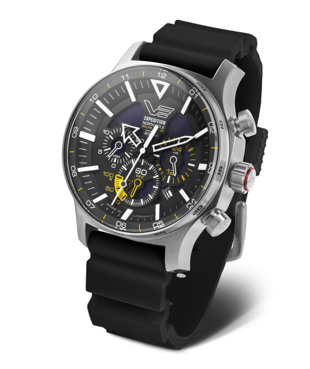 Expedition North Pole Solar Power Chronograph Polar Poppy VR42-595A732 thumbnail 4