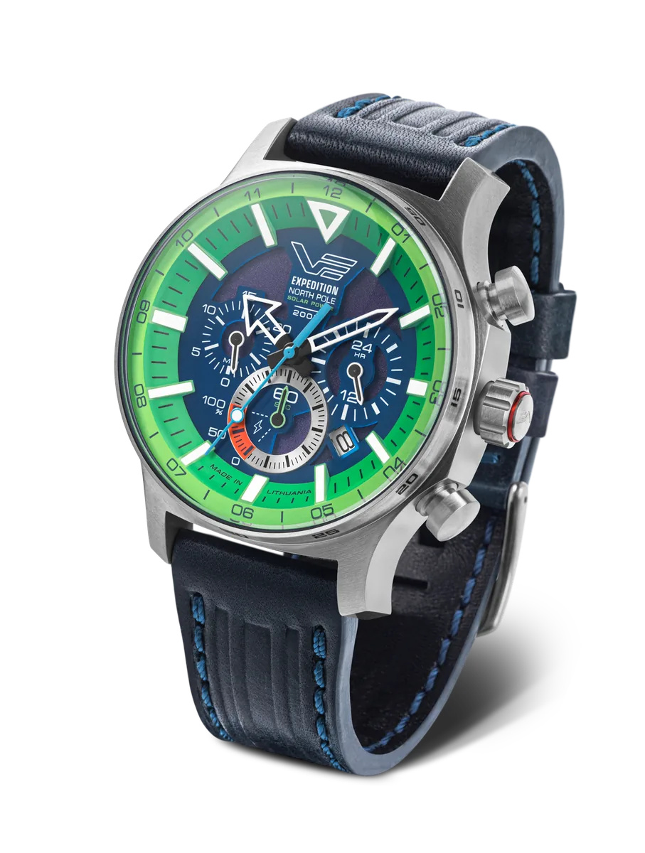 Expedition North Pole Solar Power Chronograph | VR42-595A733 selected view