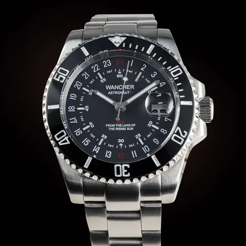 Black - 24 Hr Bezel Astronaut III - 24 Hour Watch