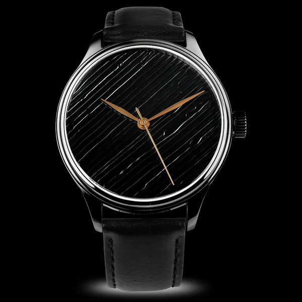 Gold / Black / No Date Dream Watch - Black Moon