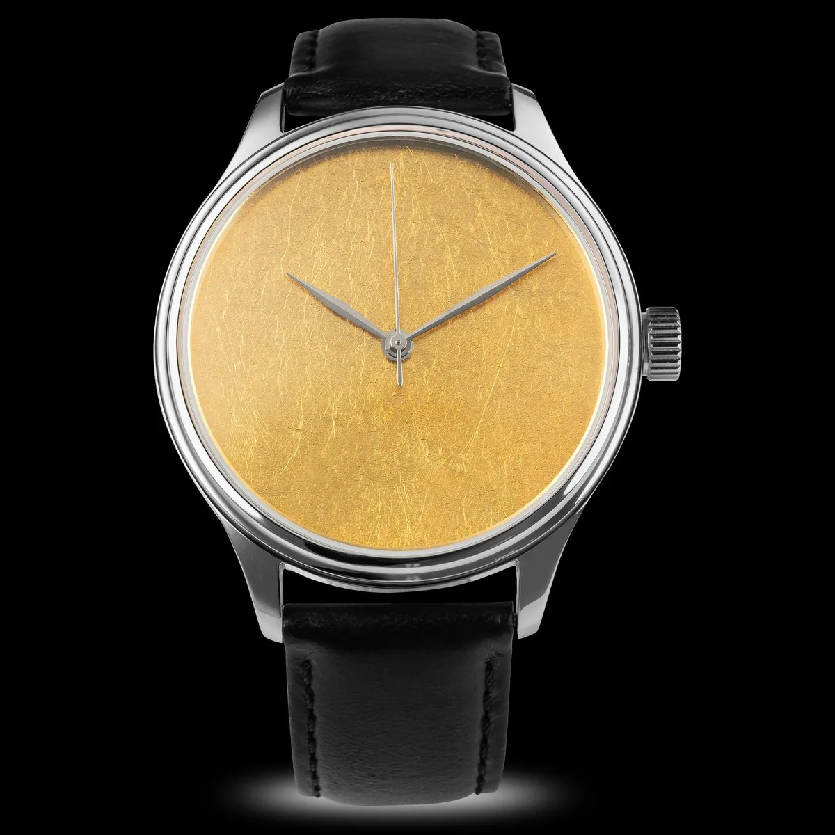 Silver / Brown Dream Watch - 24K Kinpaku Maki-e selected view