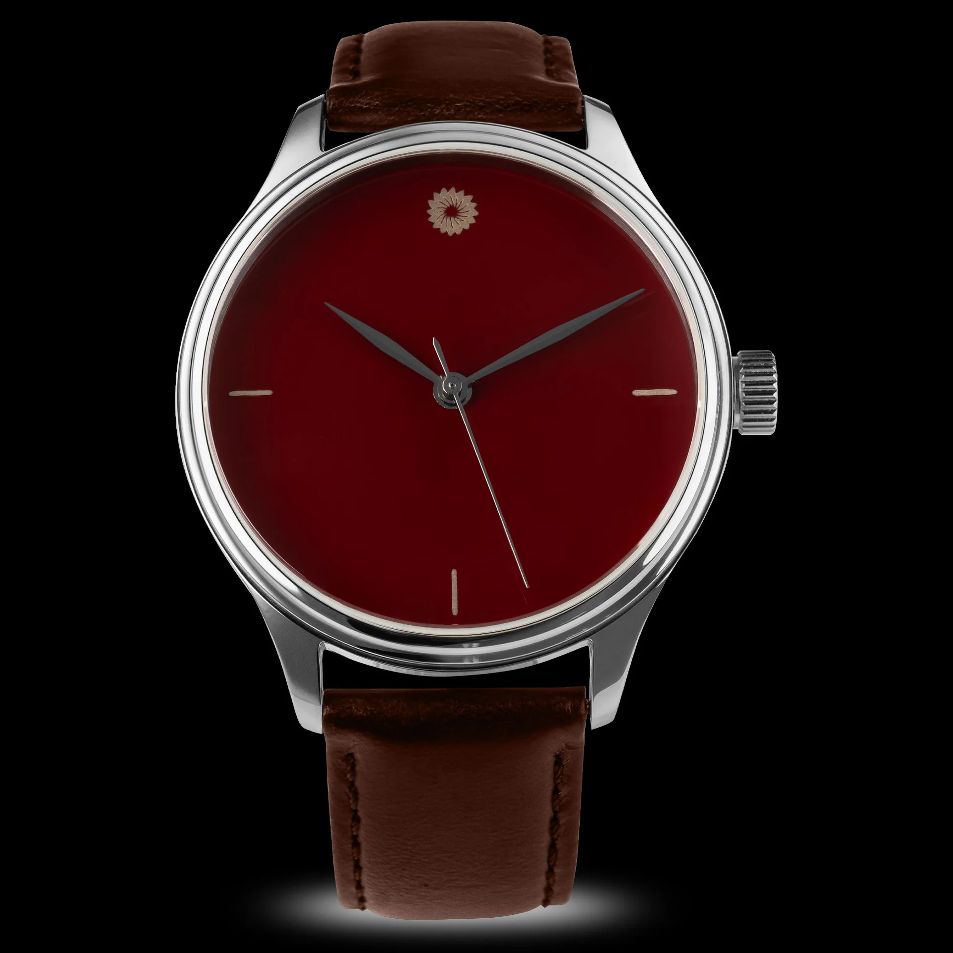 Silver / Brown Dream Watch - Aka Tamenuri Urushi thumbnail 2