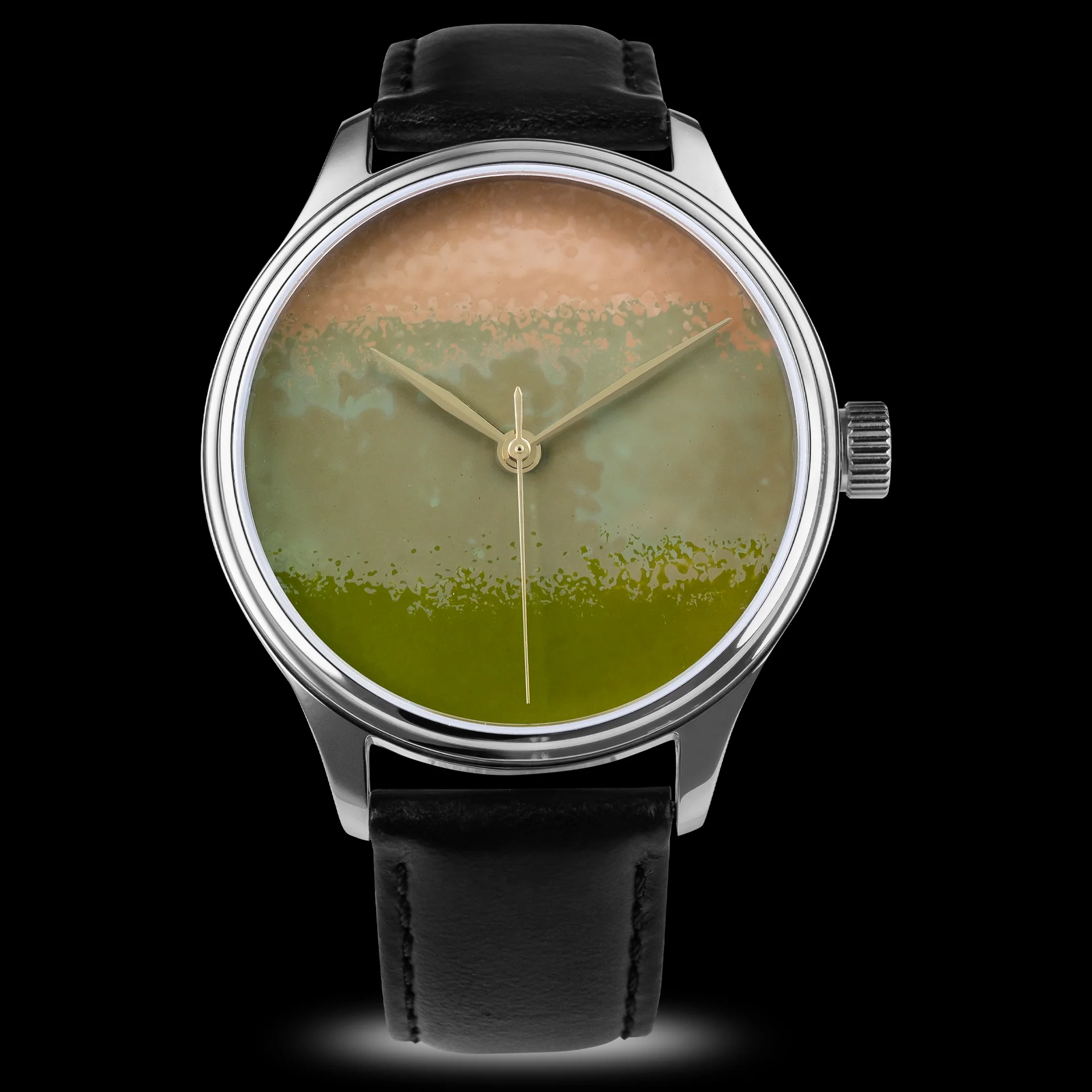 Silver / Brown Dream Watch - Chawan-Iro - Matcha thumbnail 2