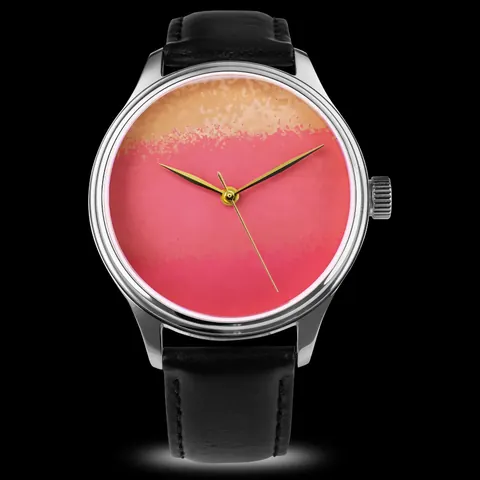 Silver / Brown Dream Watch - Chawan-Iro - Momo