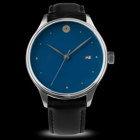 Silver / Brown Dream Watch - Fuyuzora Urushi