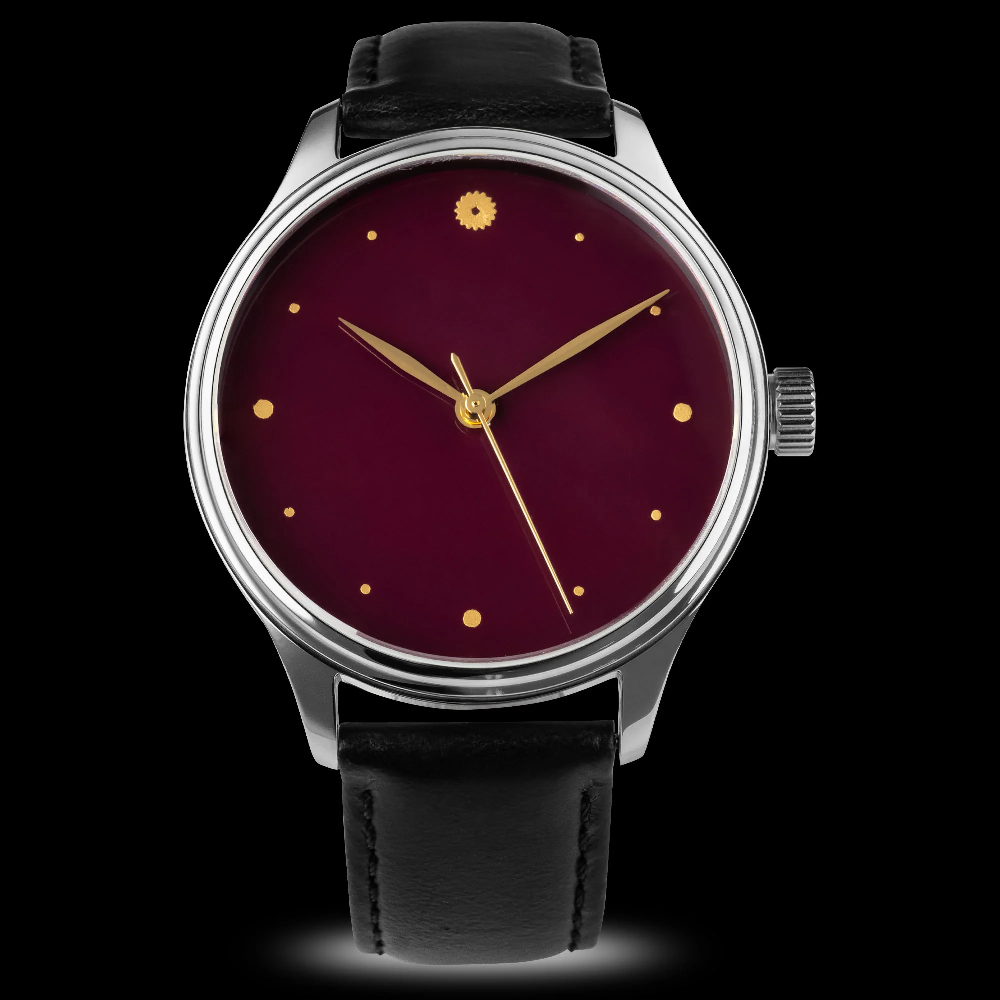 Silver / Brown Dream Watch - Urushi Purple thumbnail 2