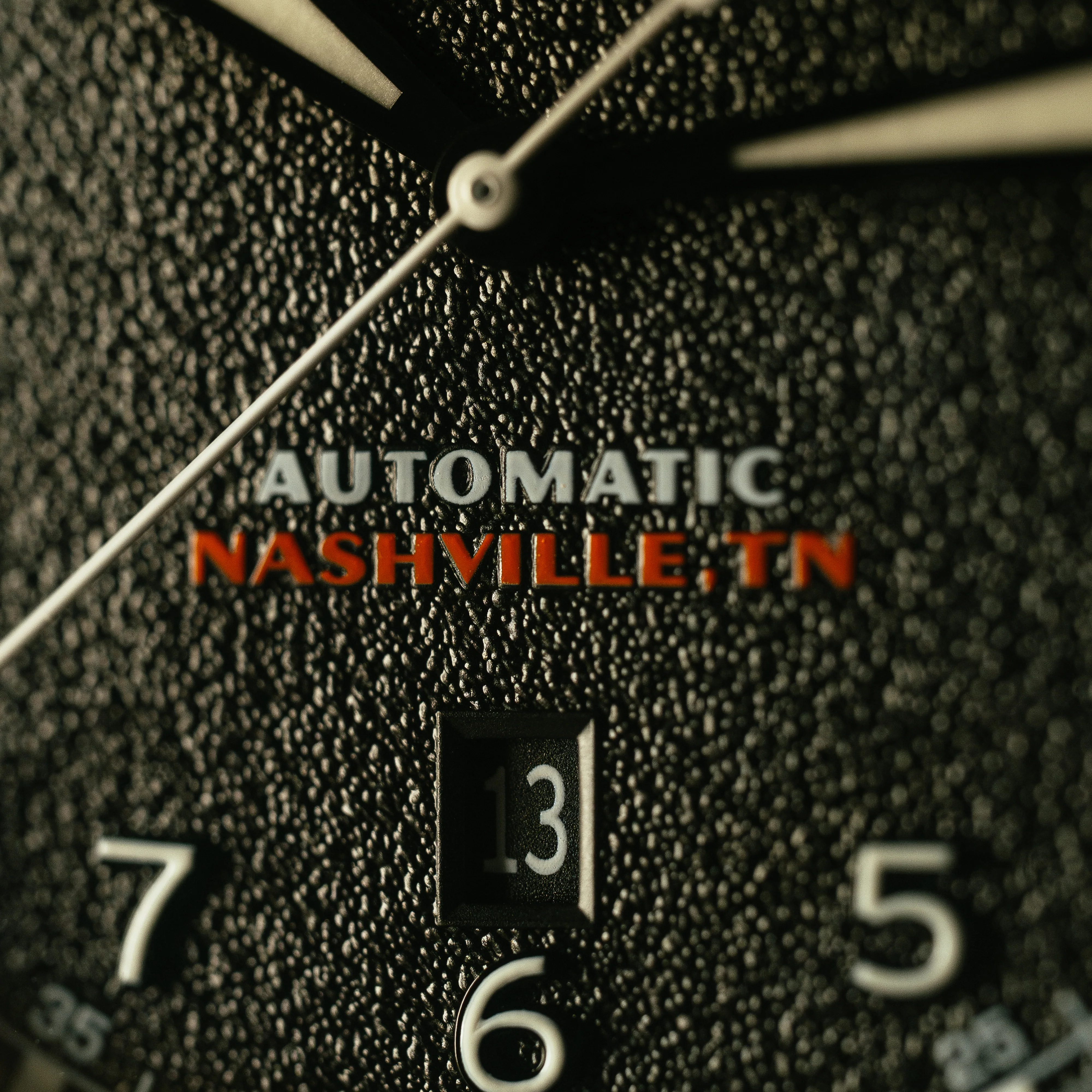 *Limited Edition* 42mm Automatic Standard Issue Field Watch with Date: Textured Black Dial thumbnail 2