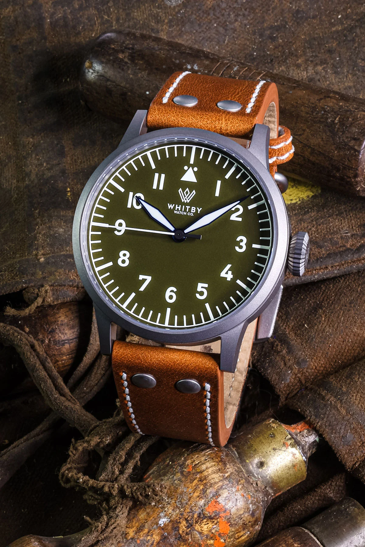Arrow - 43mm Type B MILITARY GREEN thumbnail 2