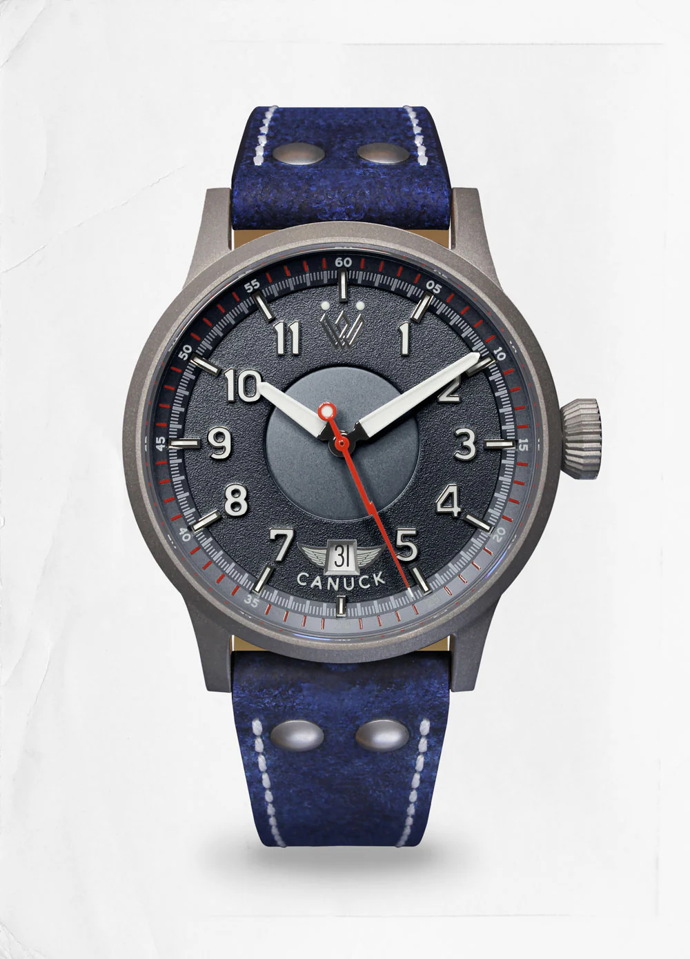 Canuck Pilot Watch - 39mm MK I Steel thumbnail 2